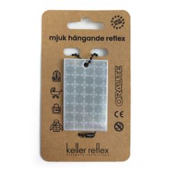 Mjuk hängande reflex - Silver