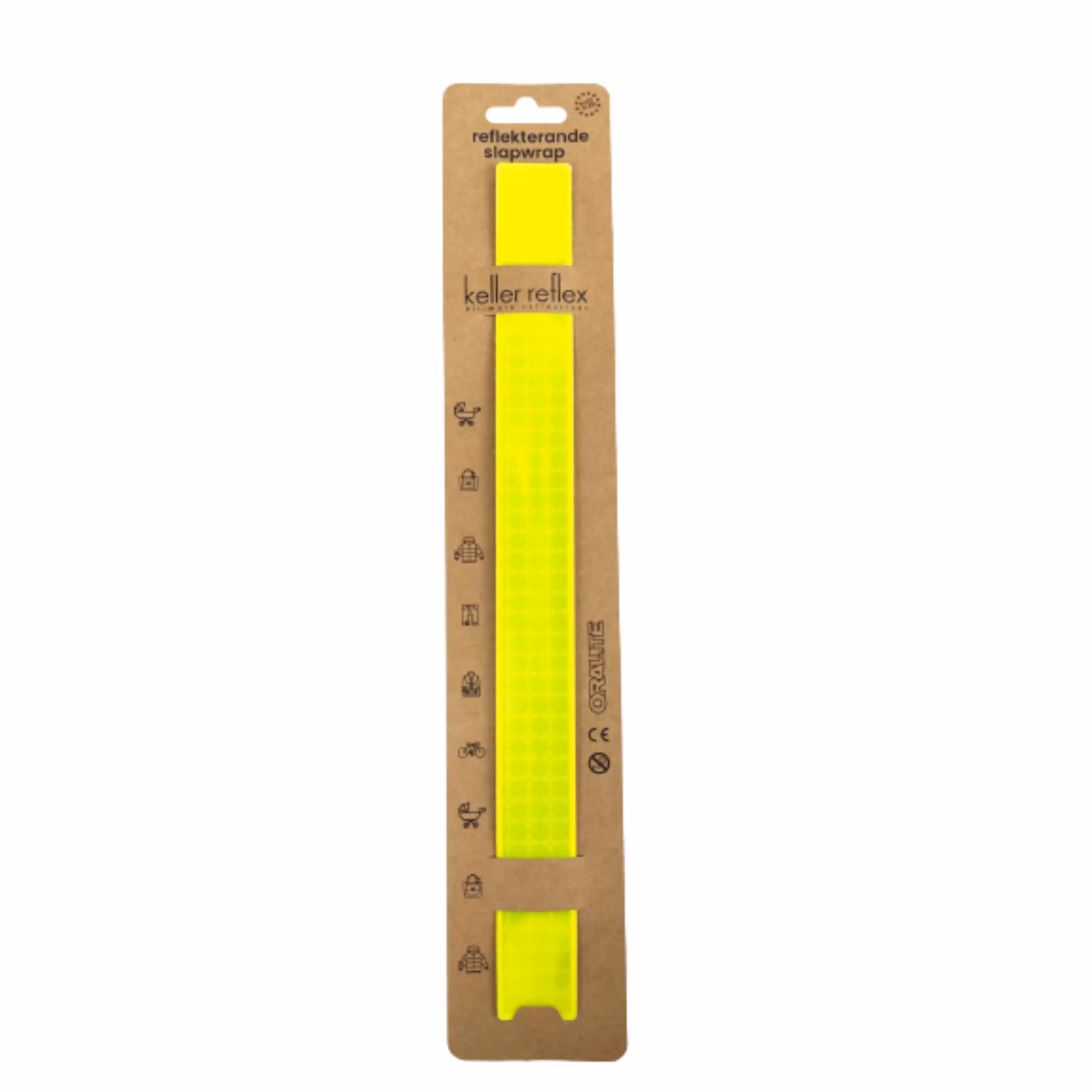 Slapwrap reflex 34 cm - Gul