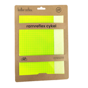 Ramreflex till cykel - Gul