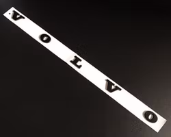 VOLVO emblem blanksvarta