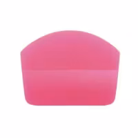 Böjd PPF skrapa rosa