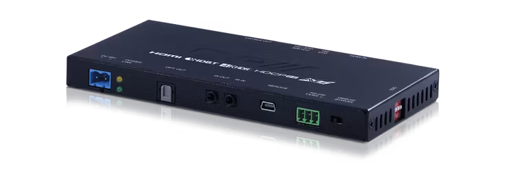 HDBaseT sändare, 4K@60Hz, HDR, PoH, AVLC, OAR, 100Mbit/s data