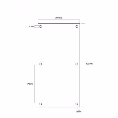 Digitaltvexperten Väggfäste för antenn 50mm rör, utstick 80cm från vägg,  3-pack