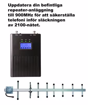 MobilePartners Paket för Telenor/TELE2, +23dBm uppdatering till 900Mhz
