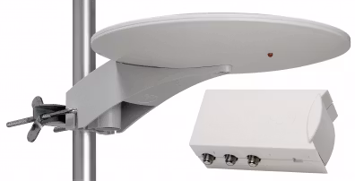 Paket Båt/ Marin / Camping Antenn med LTE skydd + 12V / 240V  Nätdel UFO170 + IFP224