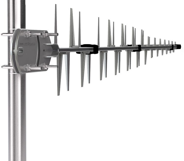 Paket 2 st riktantenner med polarisationsfäste N-hona