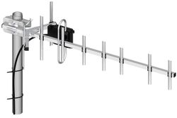 800-980Mhz Yagi-antenn, 10-12,8dBi valfri kontakt 30cm