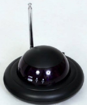 Remote Control Extender UFO Svart