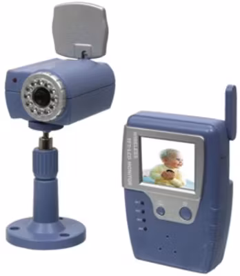 Dsec Trådlös babywatch med 2,5 tums display