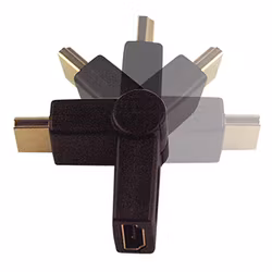 HDMI Flexibel Vinkel adapter tvåvägs
