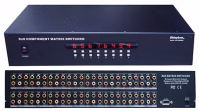 Shinybow SB-5588 Komponent Matrix switch 8 in 8 ut