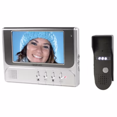 König Porttelefon med färgmonitor 7 tum