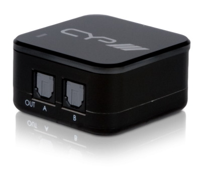 CYP/// Optisk Toslink Splitter
