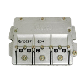 5437 F-smart PRO splitter 1:4 DC-PASS