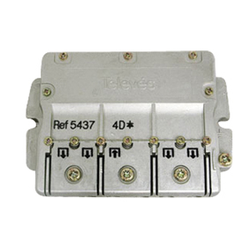 5437 F-smart PRO splitter 1:4 DC-PASS