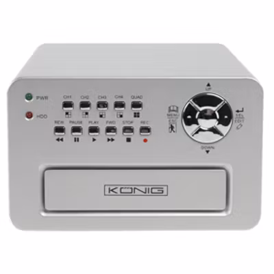 König 4-kanal hårddisk-inspelare övervakning DEMO