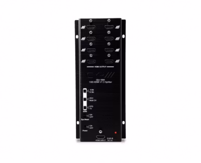 CYP/// HDMI splitter 1:8 väggmonterad