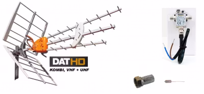 Televés DAT-HD Mix med LTE 16db Förstärk.paket 12V