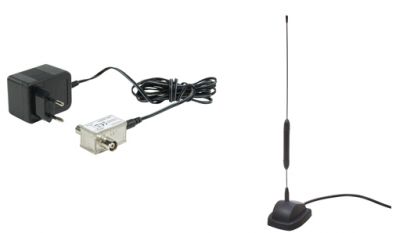 Aktiv inomhusantenn spröt 220V UHF / VHF