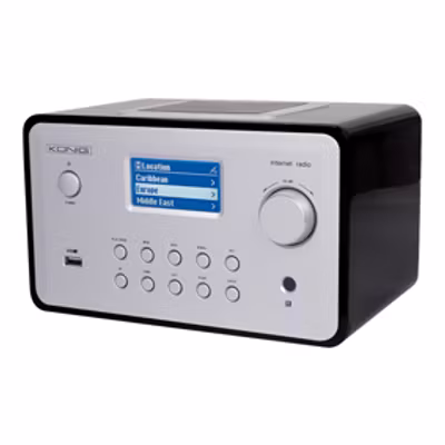 König HAV-IR20 Internetradio / Mediaspelare SVART