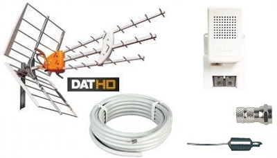 Televés Antennpaket Värmland Small + 20m kabel LTE