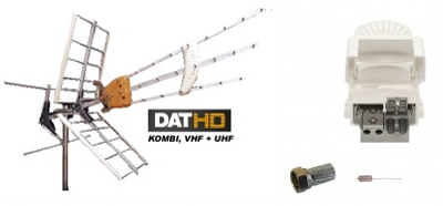 Televés Antennpaket Västkusten Small med LTE skydd