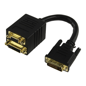 DVI-I to DVI-D and VGA Adapter