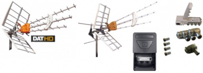 Televés Antennpaket Skåne Large + Danmark med LTE