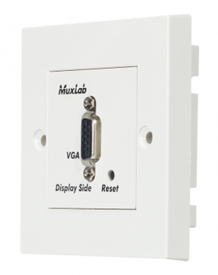 Muxlab VGA Wall Plate Balun II, Monitor Side