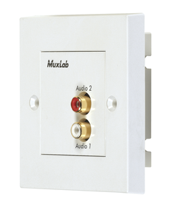 Stereo Hi-Fi Wall Plate Balun