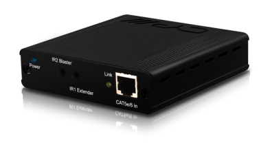 Full HDBaseT mottagare, 4K, IR, LAN, POE, RS232, 100 meter