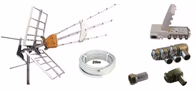 Antennpaket Norrköping/Kisa Large + 20m LTE