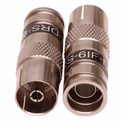PCT IEC-kontakt hona COMPR. RG-6, PCT-DRS6IF 10-pack