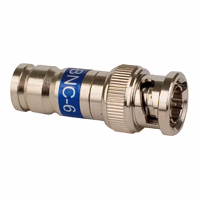 PCT BNC-kontakt hane COMPR. RG-6, PCTBNC6 10-pack