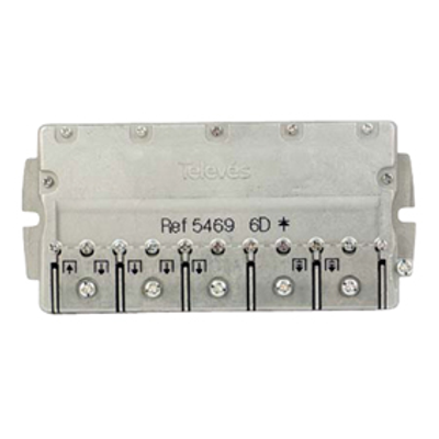 Televés 5469 F-smart PRO splitter 1:6 DC-PASS