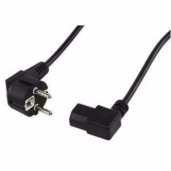 Elkabel 2,5m 3-pol Jordad i Vinkel
