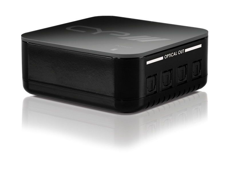 4-vägs Digital Optisk Audio Splitter