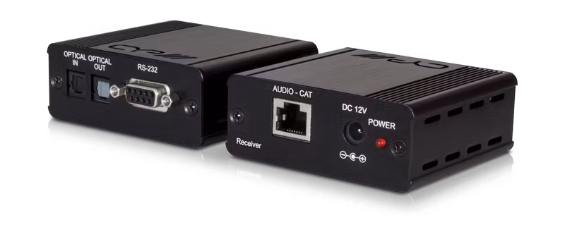 2-way Digitalt ljud över en CAT kabel med PoE