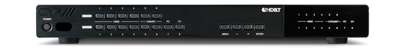 Presentations switch med bl.a HDBaseT, HDMI & VGA