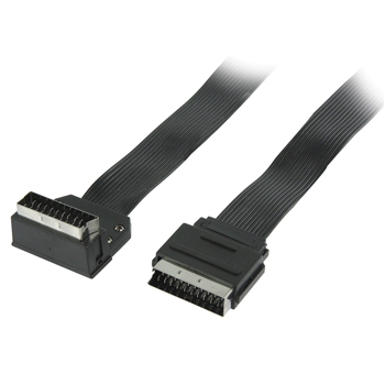 Vinklad Scart-Scart 270º 3m
