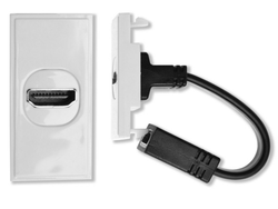HDMI modul med svans VIT