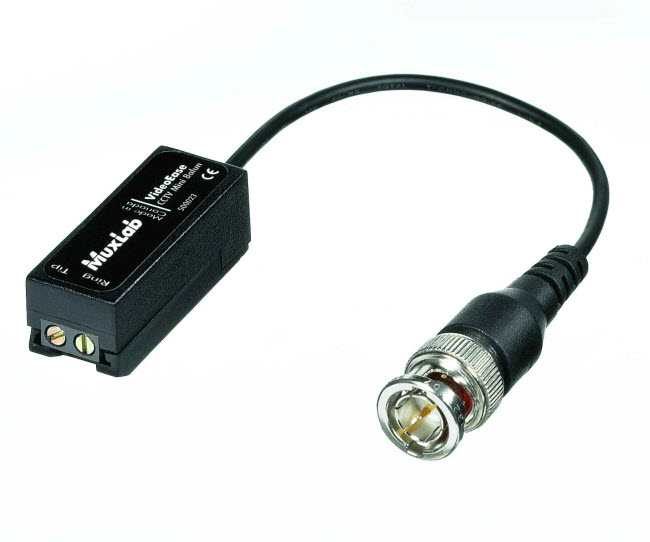 BNC mini balun med skruvkontakter