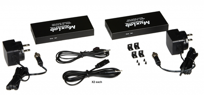 Muxlab HDMI extender kit med Bi-directional IR