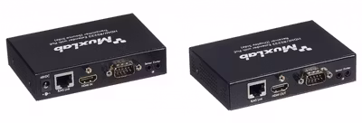 Muxlab HDMI / RS232 mottagare 70m med PoE