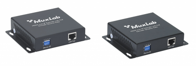 Muxlab HDMI över IP nätverk mottagare, PoE, 100 m