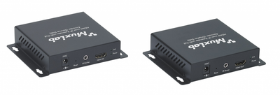 Muxlab HDMI över IP nätverk mottagare, PoE, 100 m