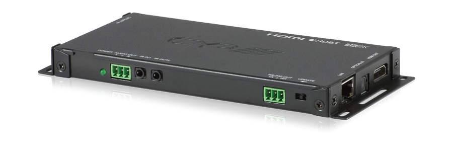 HDBaseT 2.0 Slimline Mottagare, 4K UHD, HDCP 2.2