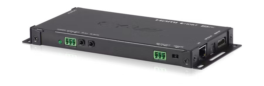 HDBaseT 2.0 Slimline Mottagare, 4K UHD, HDCP 2.2