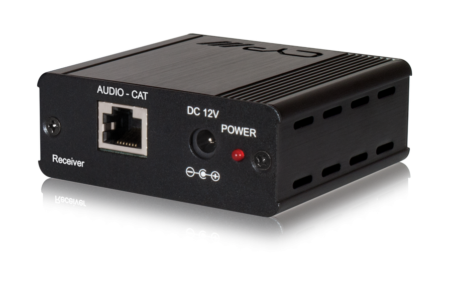 Digitalt ljud över 1 CAT kabel, Mottagare (PoC)