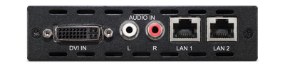 CYP/// DVI sändare över HDBaseT, 100m, PoC, LAN, Analogt Ljud